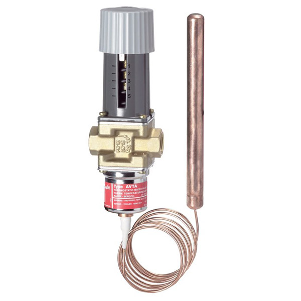 AVTA, Thermostatic valves with temperature sensitive sensor