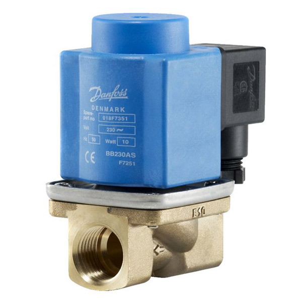 EV251B, Assisted lift operated 2/2-way solenoid valves
