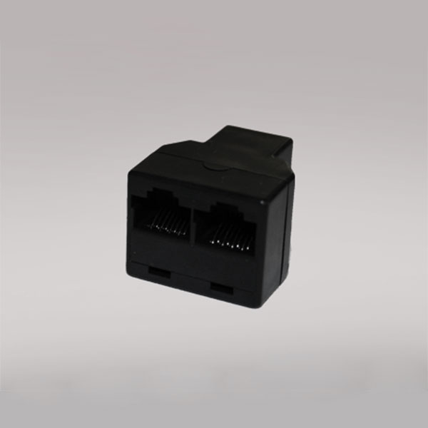8514 3 X RJ45 female Y-splitter